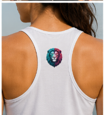 Lion Mode – Running Is My Therapy Women's Performance Running Tank
