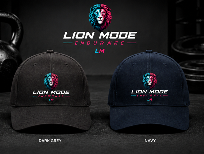 Lion Mode Endurance Flexfit Cap | Premium Athletic Performance Hat