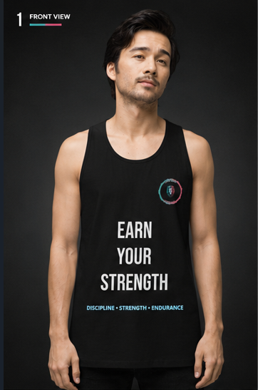 Lion Mode Signature Premium Tank Top | Men's Athletic Tank