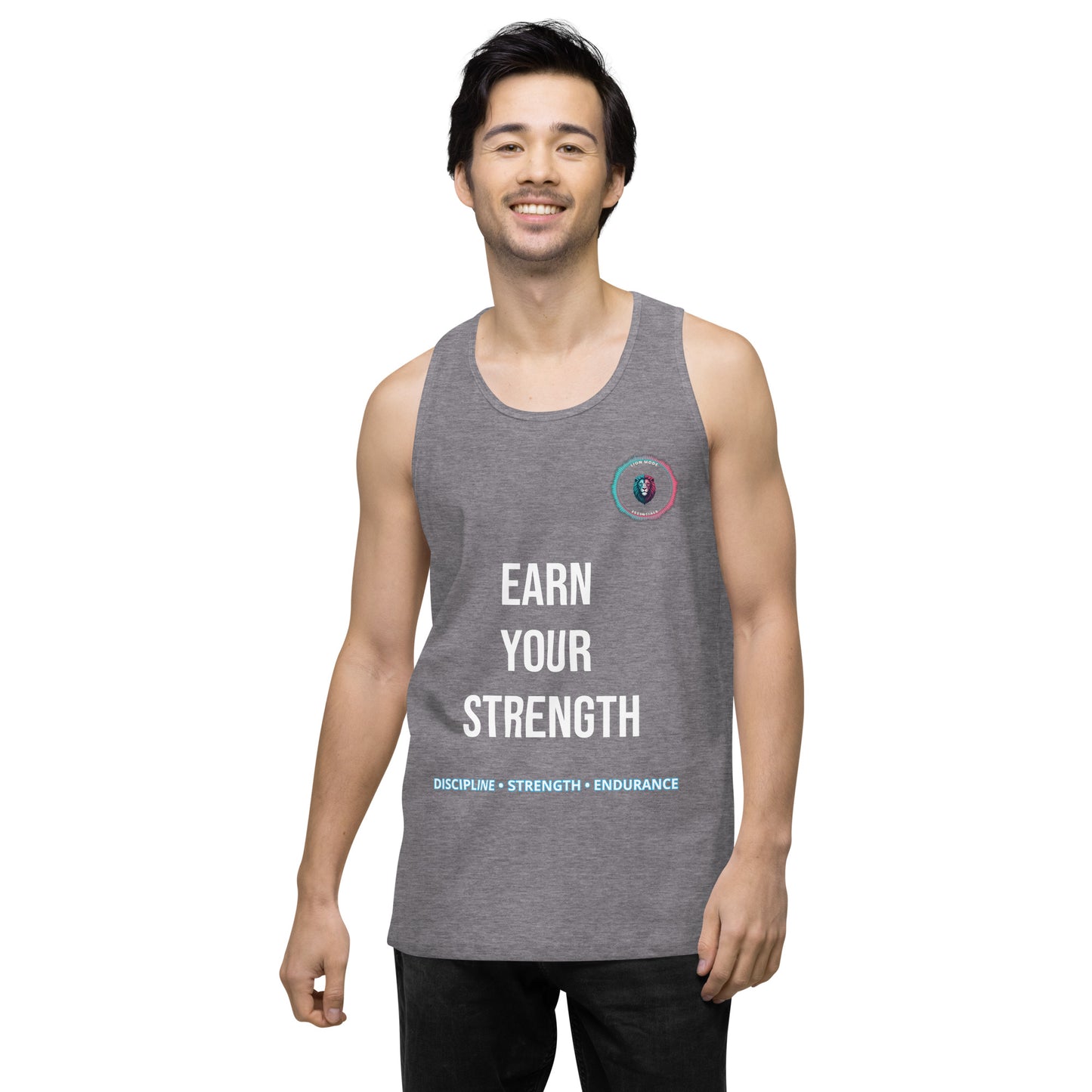 Lion Mode Signature Premium Tank Top | Men's Athletic Tank